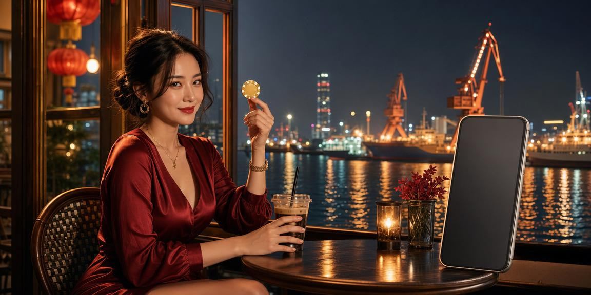 Người dùng trải nghiệm casino trên điện thoại tại quán cà phê ở Hải Phòng