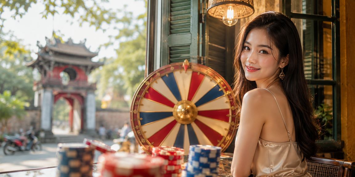 Người dùng Hà Nội tham gia vòng quay may mắn và giải trí trực tuyến tại quán cà phê