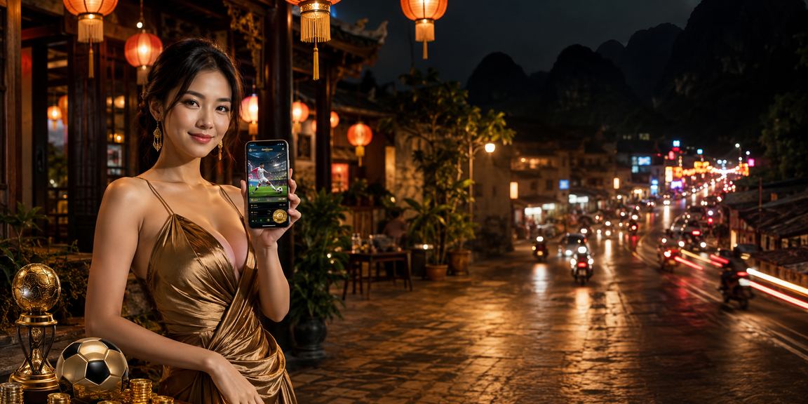 Người xem bóng đá tại chợ đêm Ninh Bình và tìm ưu đãi cá cược